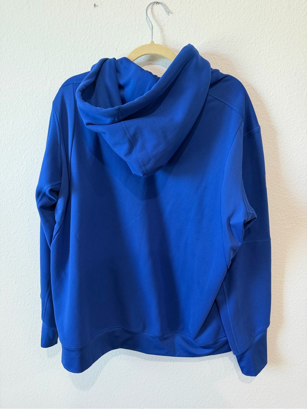 Nike Blue New York Giants Pullover Hoodie - Picture 3 of 3
